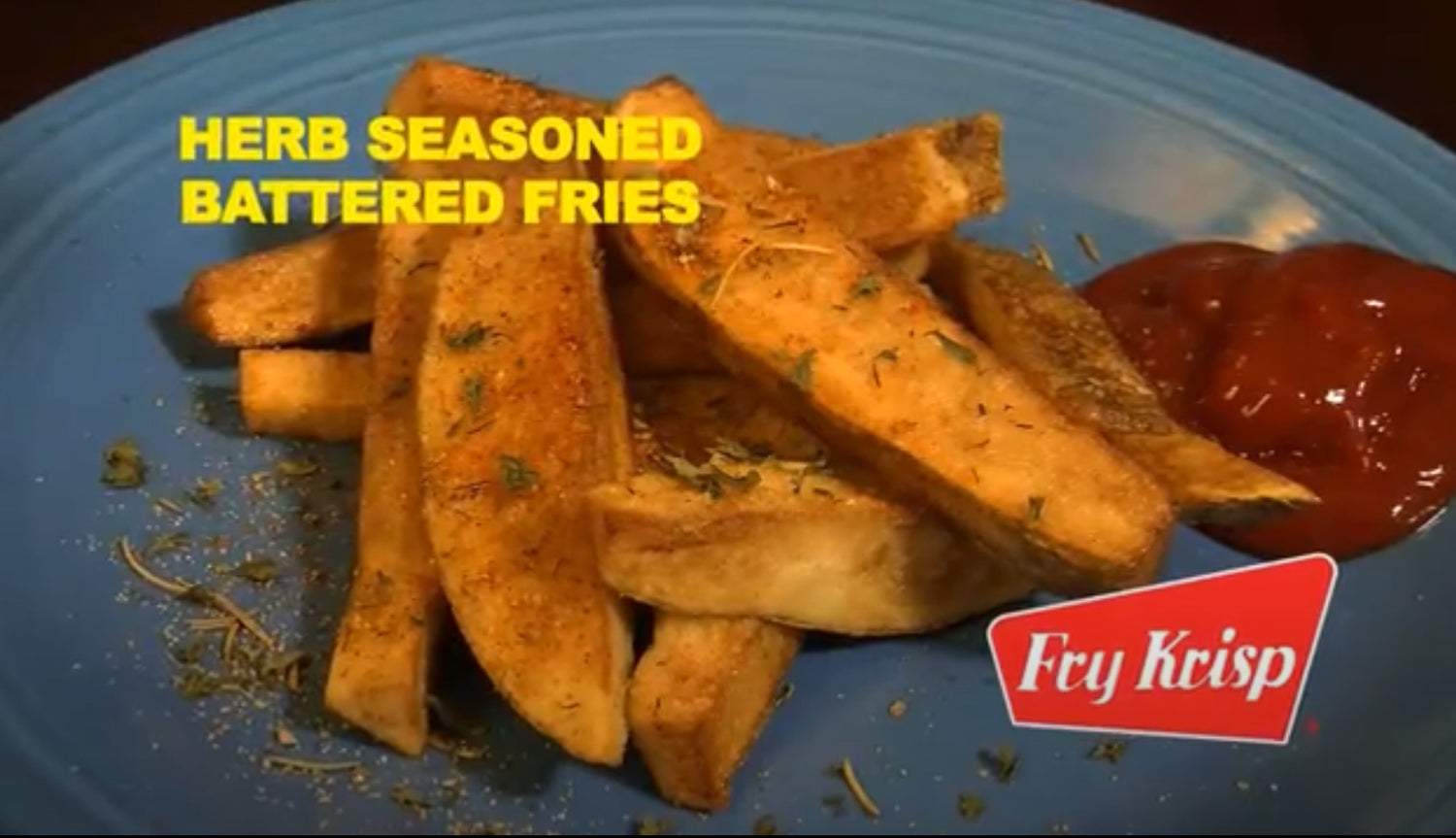 Herb Seasoned Battered Fries Recipe