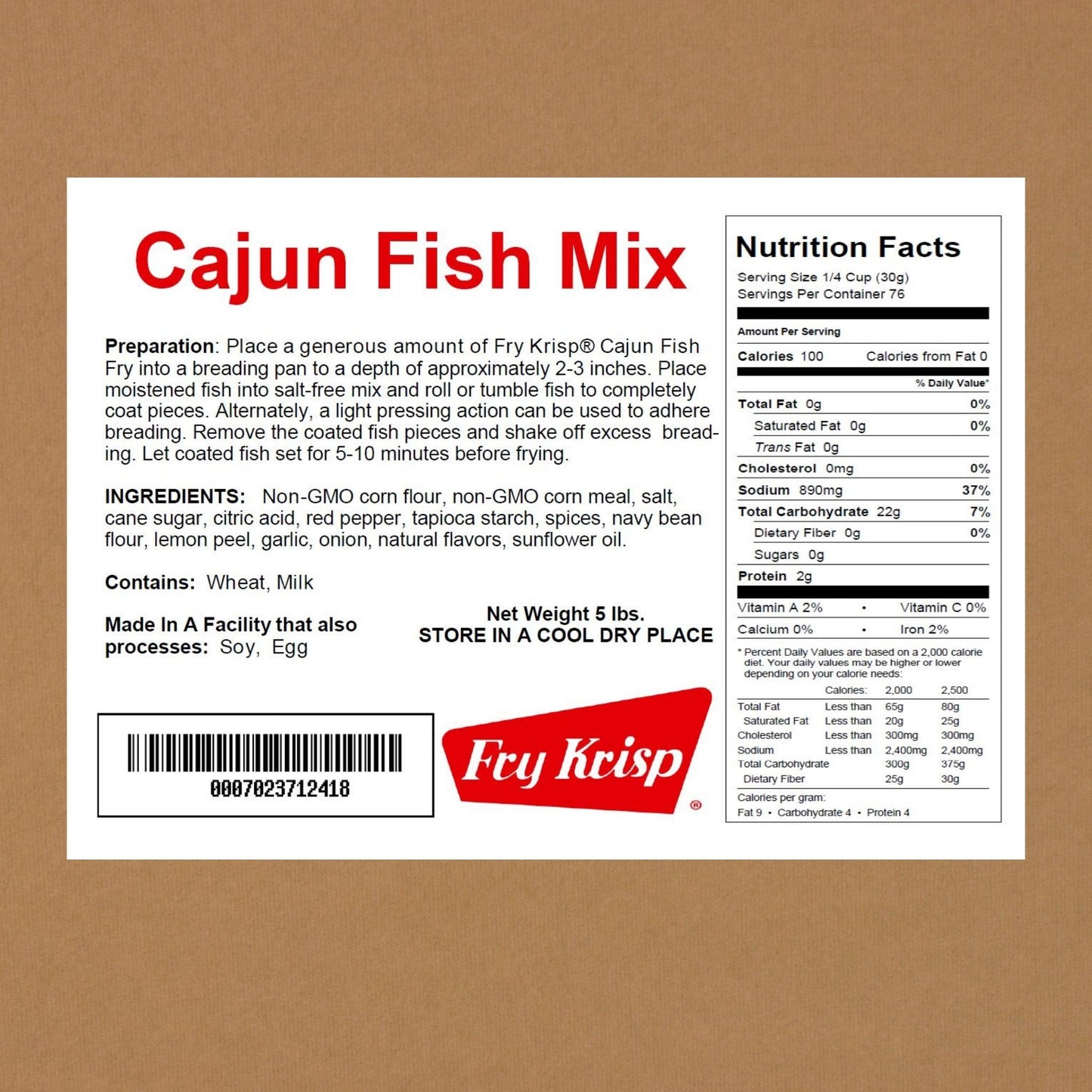 Cajun Fish Mix
